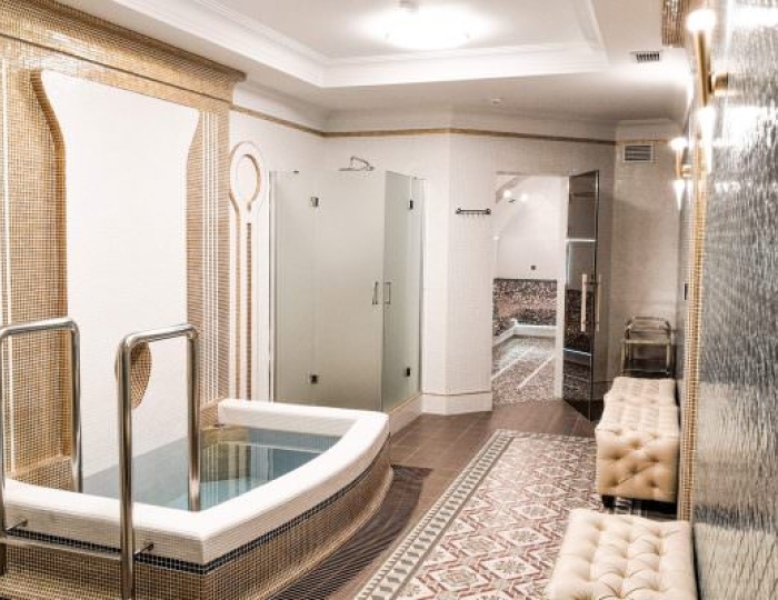 Зона отдыха с купелью - Санаторий «Светлана» Сочи
